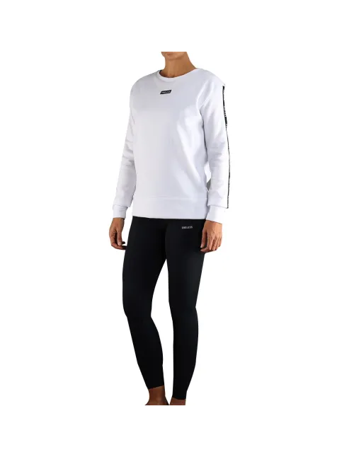 Sudadera Endless Ash 40181 White Mujer | Ofertas de pádel